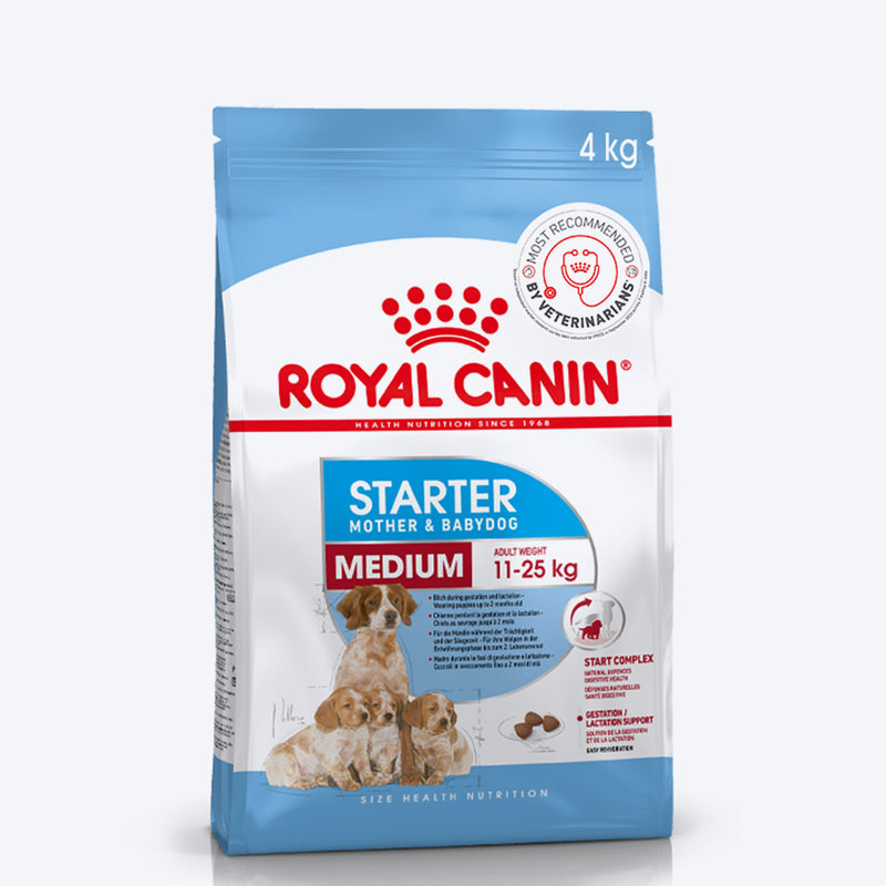 Royal Canin Medium Starter Dry Dog Food - Heads Up For Tails