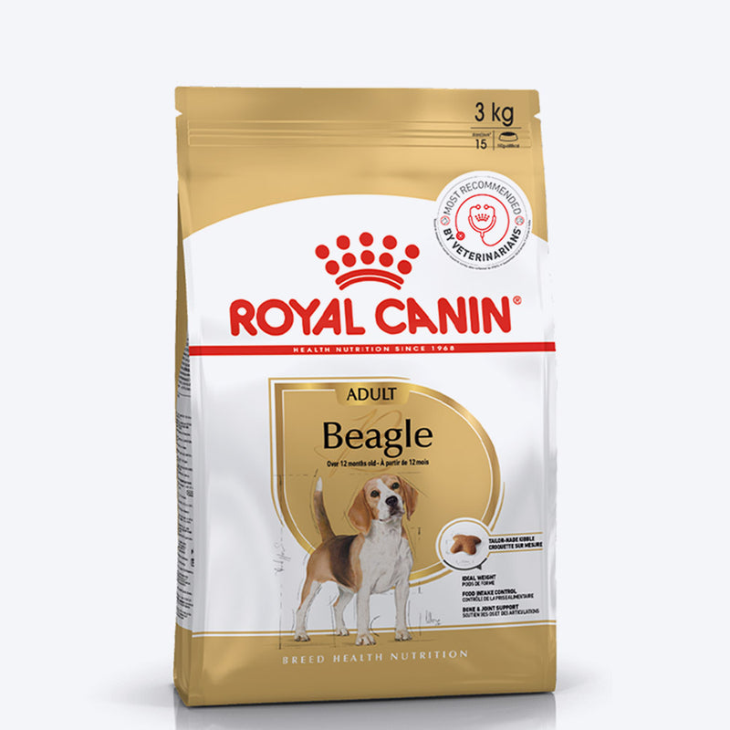 Royal Canin Beagle Adult Dry Dog Food - Heads Up For Tails
