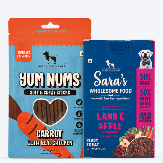 HUFT Farm Feast Duo: Carrot With Lamb & Apple For Dogs