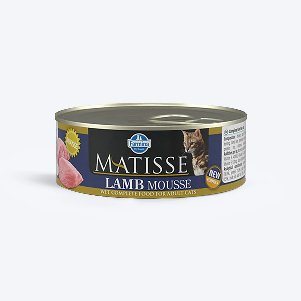 Farmina Matisse Wet Cat Food Lamb Mousse - 85 g - Heads Up For Tails