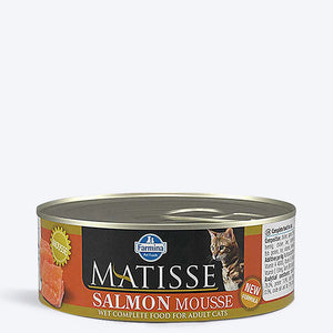 Farmina Matisse Wet Cat Food Salmon Mousse - 85 g - Heads Up For Tails