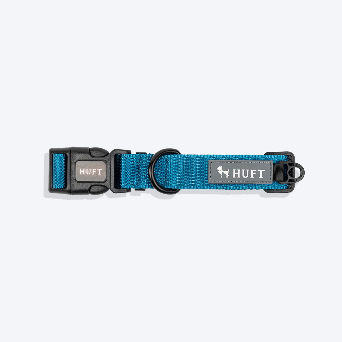 HUFT Basics Dog Collar - Teal Blue