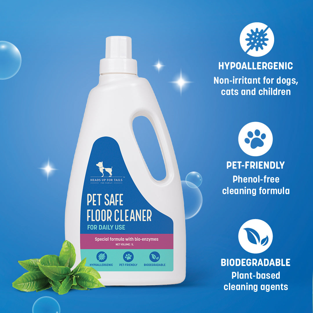 HUFT Pet Safe Floor Cleaner - 1 Ltr - Heads Up For Tails