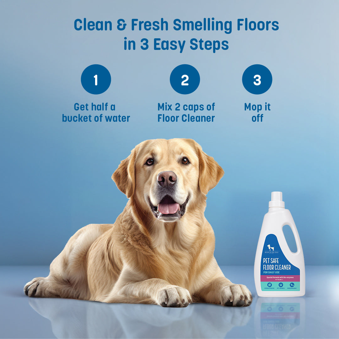 HUFT Pet Safe Floor Cleaner - 1 Ltr - Heads Up For Tails