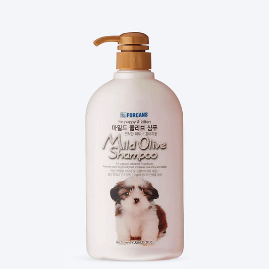 Forcans Mild Olive Shampoo for Puppies & Kitten_01