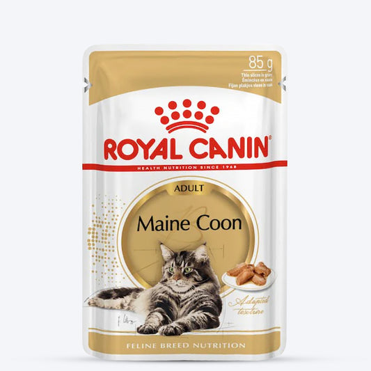 Royal Canin Maine Coon Adult Cat Wet Food - 85 g - Heads Up For Tails