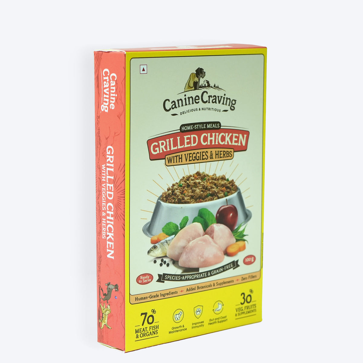 Canine Craving Grilled Chicken With Veggies & Herbs Grain Free Dog Wet Food