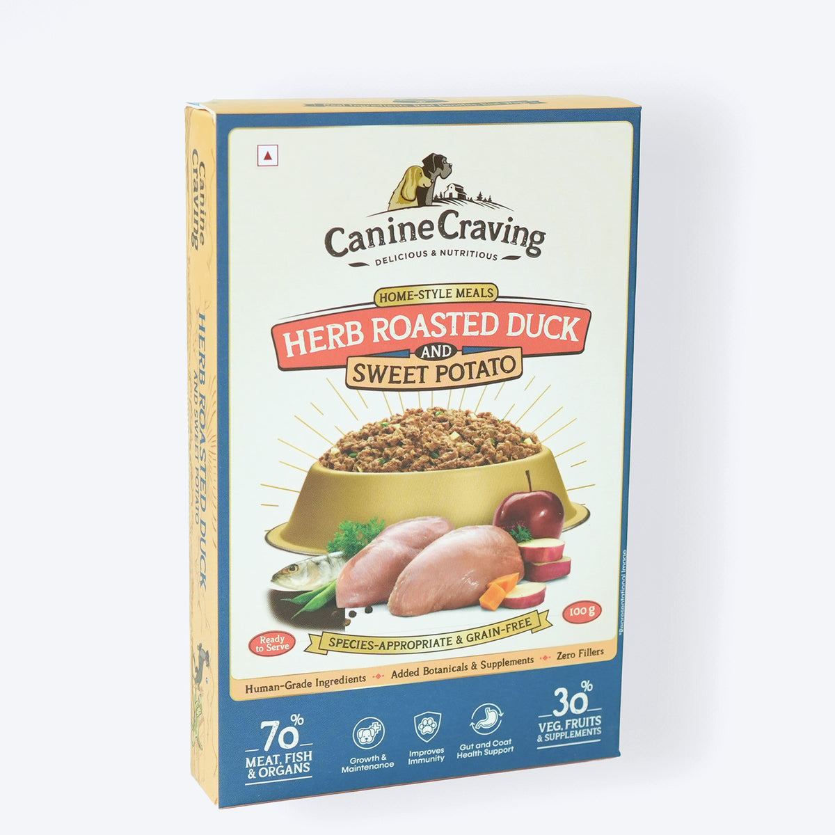 Canine Craving Herb Roasted Duck And Sweet Potato Grain Free Dog Wet Food