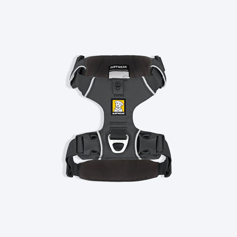 Ruffwear Front Range Harness For Dog - Basalt Grey - Heads Up For Tails