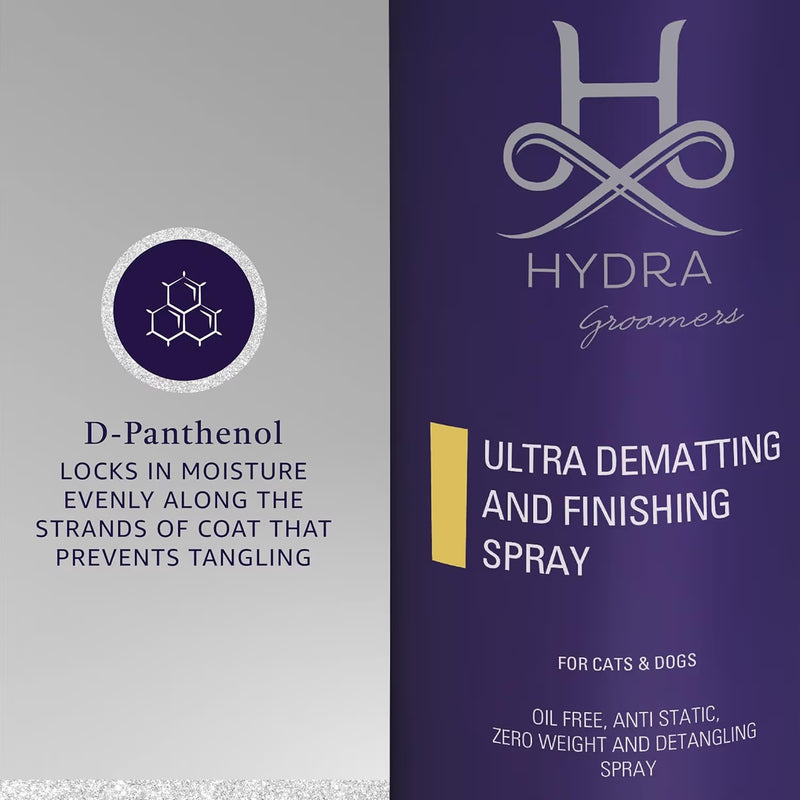 Hydra Groomers Ultra Dematting & Finishing Spray For Dog & Cat - 500 ml - Heads Up For Tails