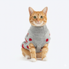 HUFT Classic Love Sweater For Cat - Grey - Heads Up For Tails