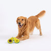 HUFT Avocadoggo Plush Toy With Ball For Dog - Green