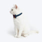 HUFT Jingle Joy Bow Tie With Straps For Cat - Red & Navy