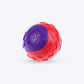 GiGwi Ball Squeaker Dog Toy - Medium (Red/Purple) - Heads Up For Tails