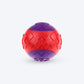 GiGwi Ball Squeaker Dog Toy - Medium (Red/Purple) - Heads Up For Tails