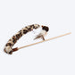 GiGwi Eco Line Feather Teaser With Crinkles and Silvervine Leaves Cat Toy - Heads Up For Tails