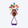 GiGwi Plush Friendz Dog Toy - Lion (with TPR Johnny Stick) - Heads Up For Tails