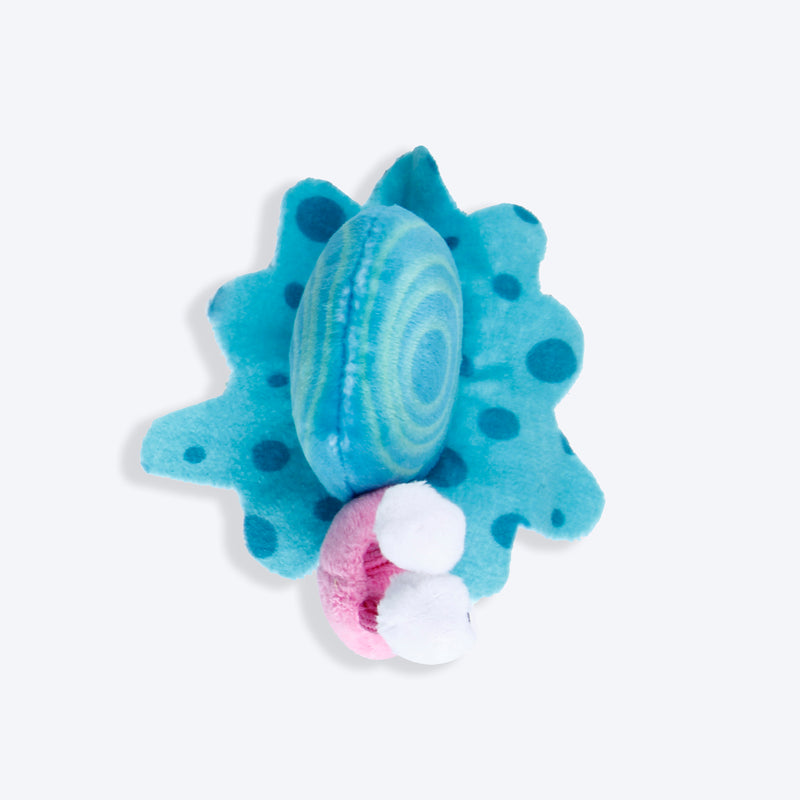 GiGwi Shining Friends Snail with Activated LED Light & Catnip Inside - Heads Up For Tails