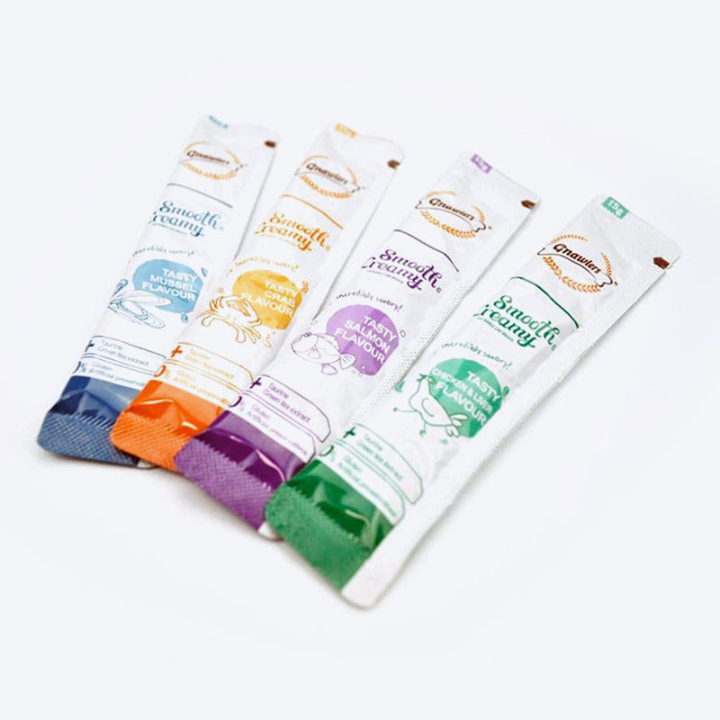 Gnawlers Creamy Treats Salmon Flavour for Cats- 60 g packs_03