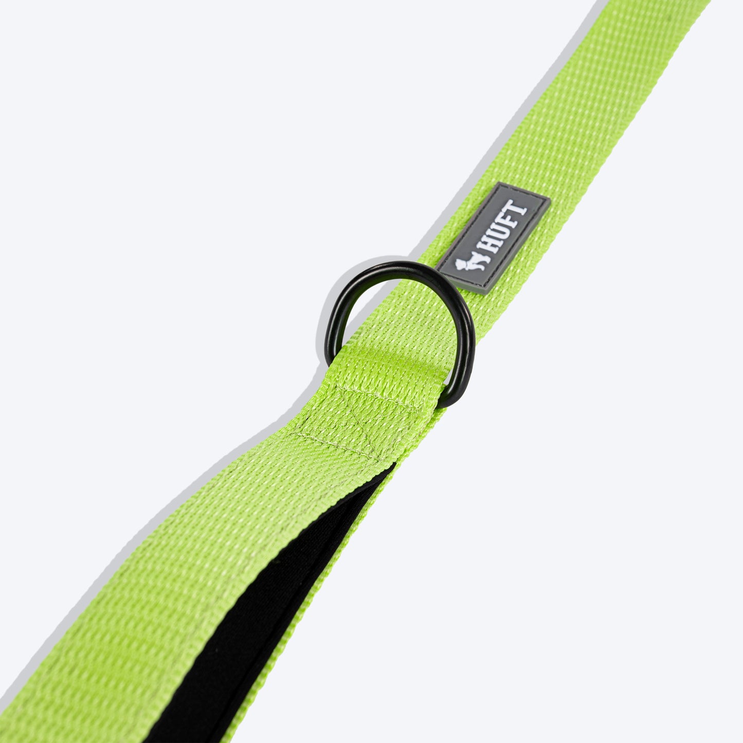 HUFT Personalised Basics Leash For Dog - Neon Green