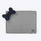 HUFT Made To Order Orthopaedic Dog Bed (Free Bone Cushion) - Grey & Navy