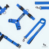HUFT Basics Dog H-Harness & Leash Set - Cobalt Blue - Heads Up For Tails