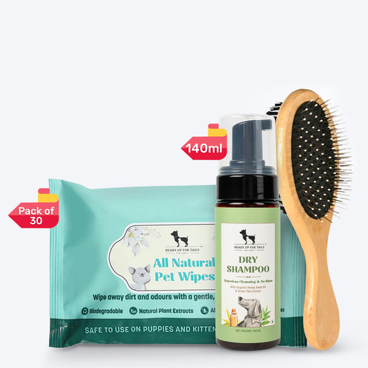 HUFT 3-in-1 Grooming Essentials Combo For Dog
