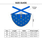 HUFT Royal Elephant Bandana For Dog - Royal Blue