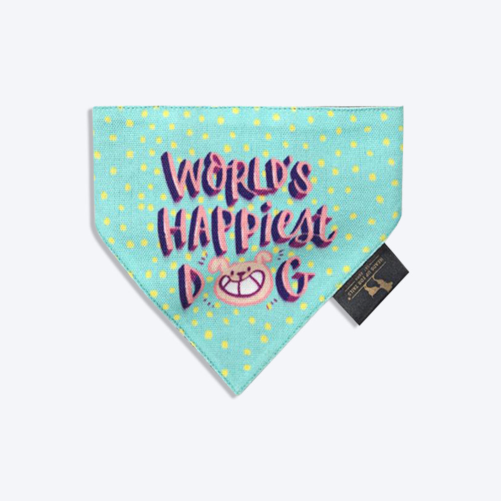 HUFT X Alicia Souza World's Happiest Dog Bandana