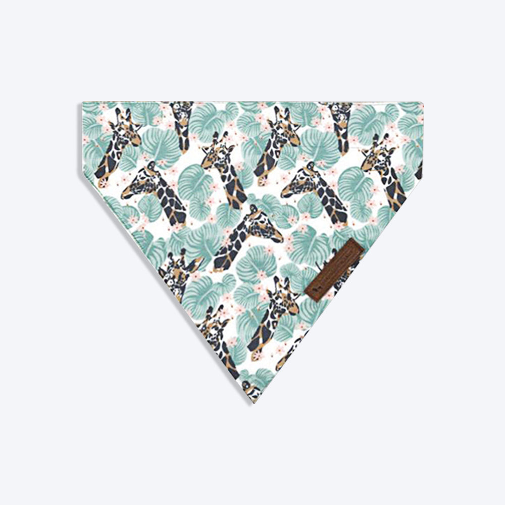 HUFT Jungle Collection Towering Grace Reversible Dog Bandana