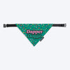 HUFT Dapper Doggo Printed Dog Bandana - Green_07