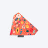 HUFT Blooming Days Printed Dog Bandana - Orange_05