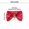 HUFT Bandhani Breeze Scarf For Dog & Cat - Red - Heads Up For Tails