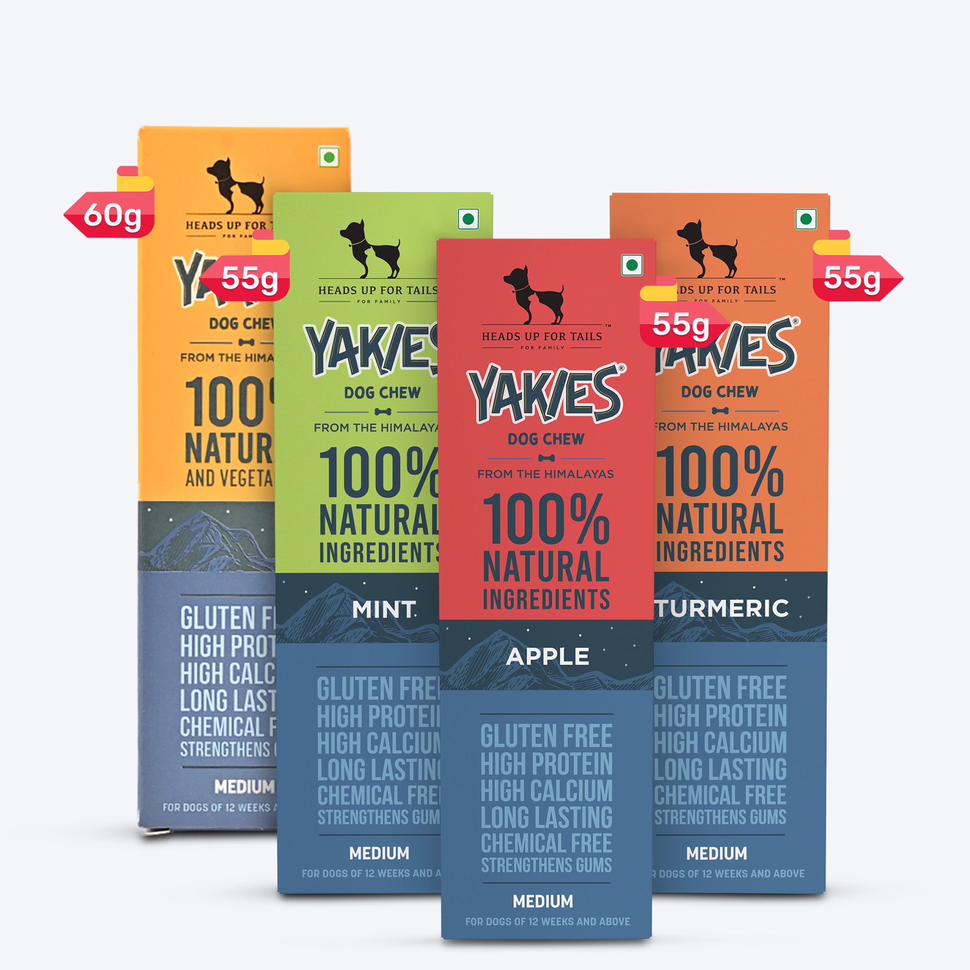 Buy HUFT Yakies Veg Chew Bones Combo Online – Heads Up For Tails