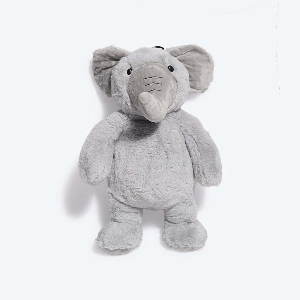 HUFT Big Buddy Collection Dog Toy - Jumbo the Elephant - Heads Up For Tails