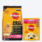 Pedigree Pro Puppy Food Combo - Pack of 2 - Heads Up For Tails