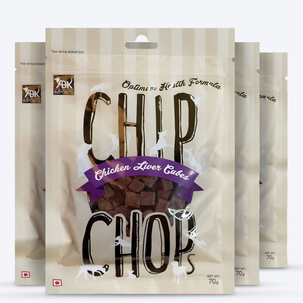 Chip Chops Dog Treats - Chicken Liver Cubes - 70 g_03