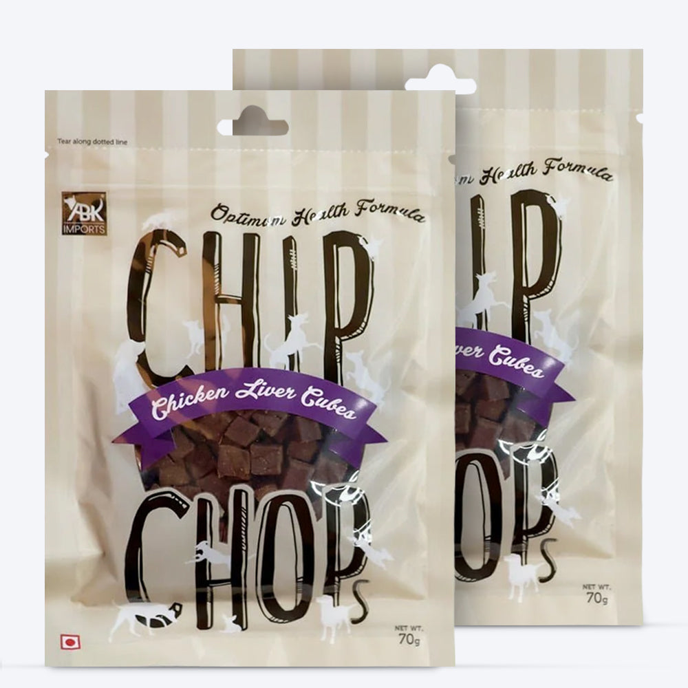 Chip Chops Dog Treats - Chicken Liver Cubes - 70 g_02