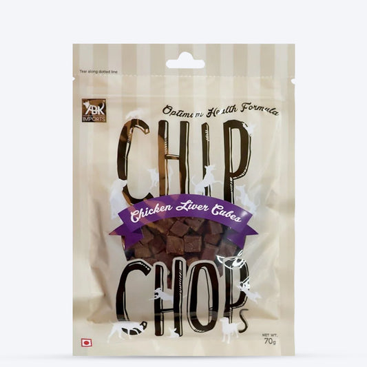 Chip Chops Dog Treats - Chicken Liver Cubes - 70 g_01