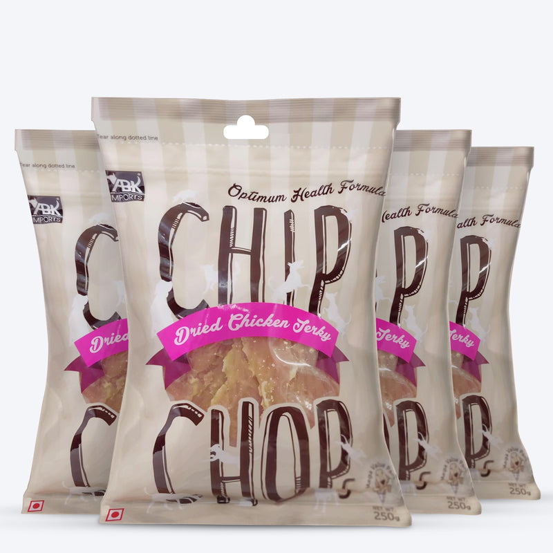 Chip Chops Dog Treats - Sun Dried Chicken Jerky - 70 g - Heads Up For Tails