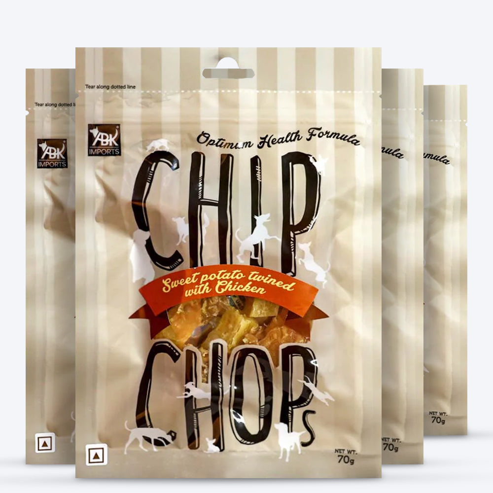 Chip Chops Dog Treats - Sweet Potato Twined with Chicken - 70 g_07