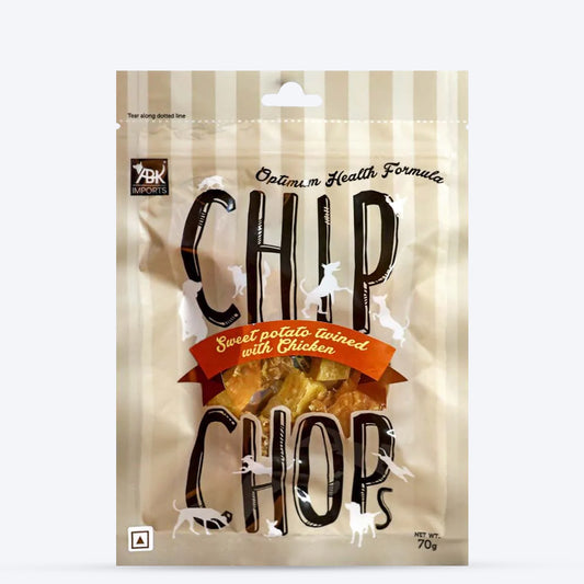 Chip Chops Dog Treats - Sweet Potato Twined with Chicken - 70 g_01