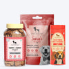 Huft Apple Crunchies Treat Mix For Dogs - Combo - Heads Up For Tails