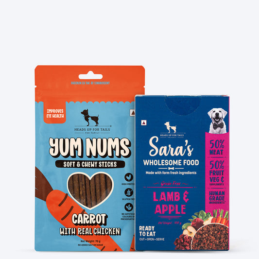 HUFT Farm Feast Duo: Carrot With Lamb & Apple For Dogs
