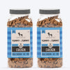HUFT Yummy In My Tummy Chicken Gluten-Free Dog Biscuits 100% Human-Grade, Oven-Baked, Wheat-Free Treats - Heads Up For Tails