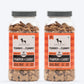 HUFT Yummy In My Tummy Pumpkin & Carrot Gluten-Free Dog Biscuits, Vegetarian Treats 100% Human-Grade Ingredients - Heads Up For Tails
