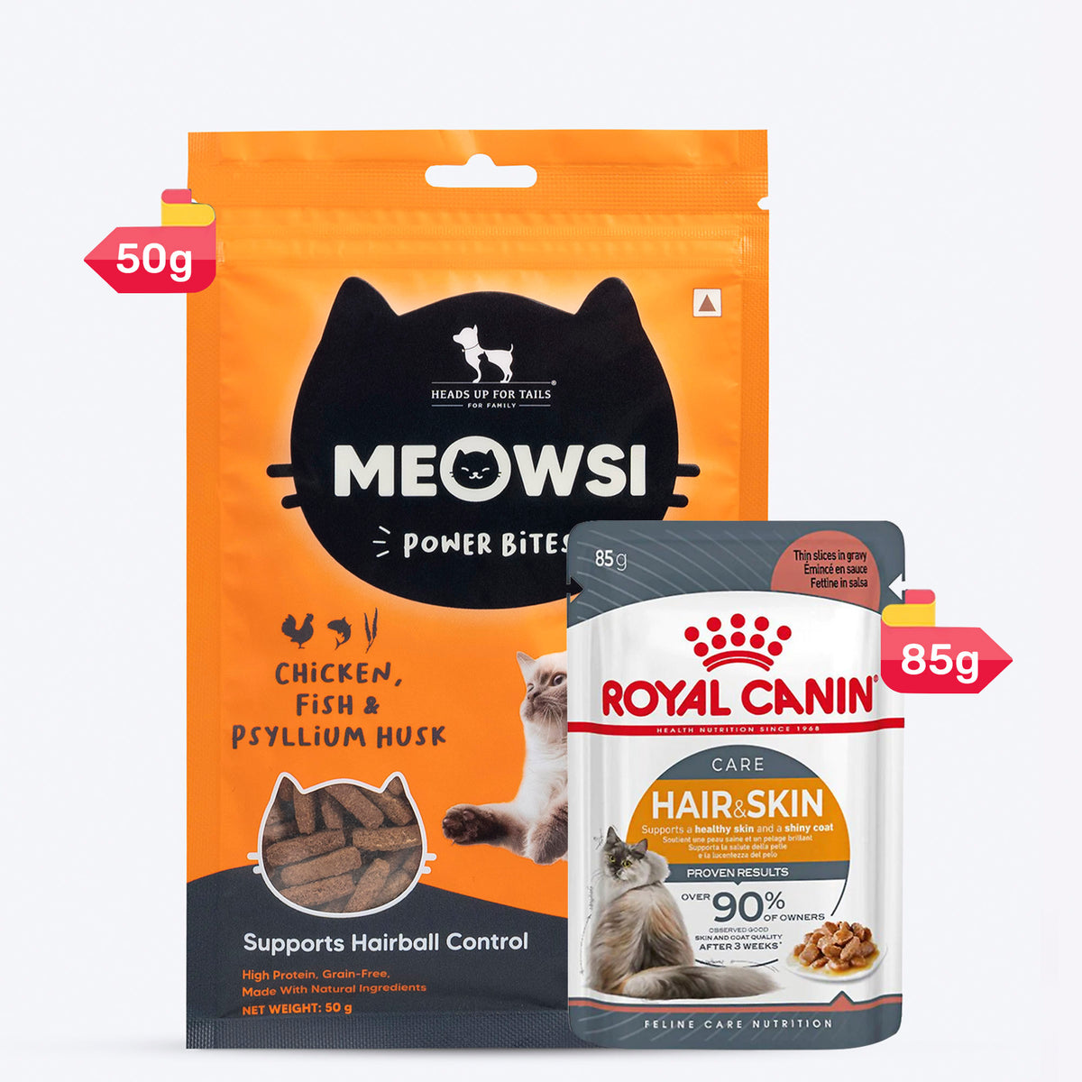 Royal Canin Hair & Skin Care In Gravy Adult Cat Wet Food - 85 g