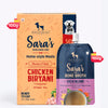 Sara's Wholesome Chicken Biryani Wet Dog Food Human-Grade