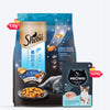 Sheba Kitten & Adult, Salmon Flavour Irresistible Dry Cat Food - 1.5 kg