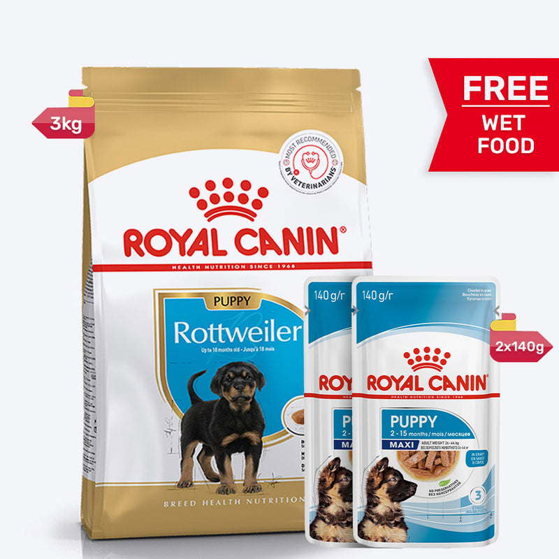 Royal Canin Rottweiler Puppy Dry Dog Food